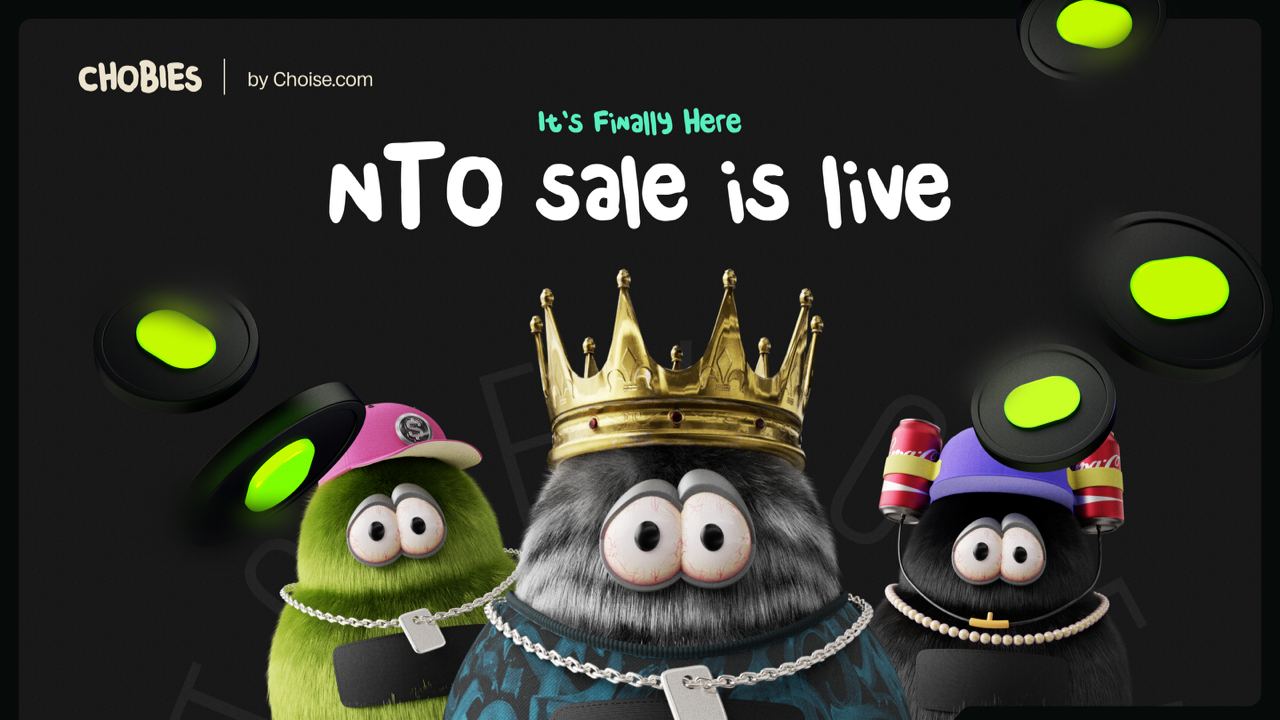 Choise.com Successfully Completes First Stage of NTO (NFT Token Offering), Launches the Next Step