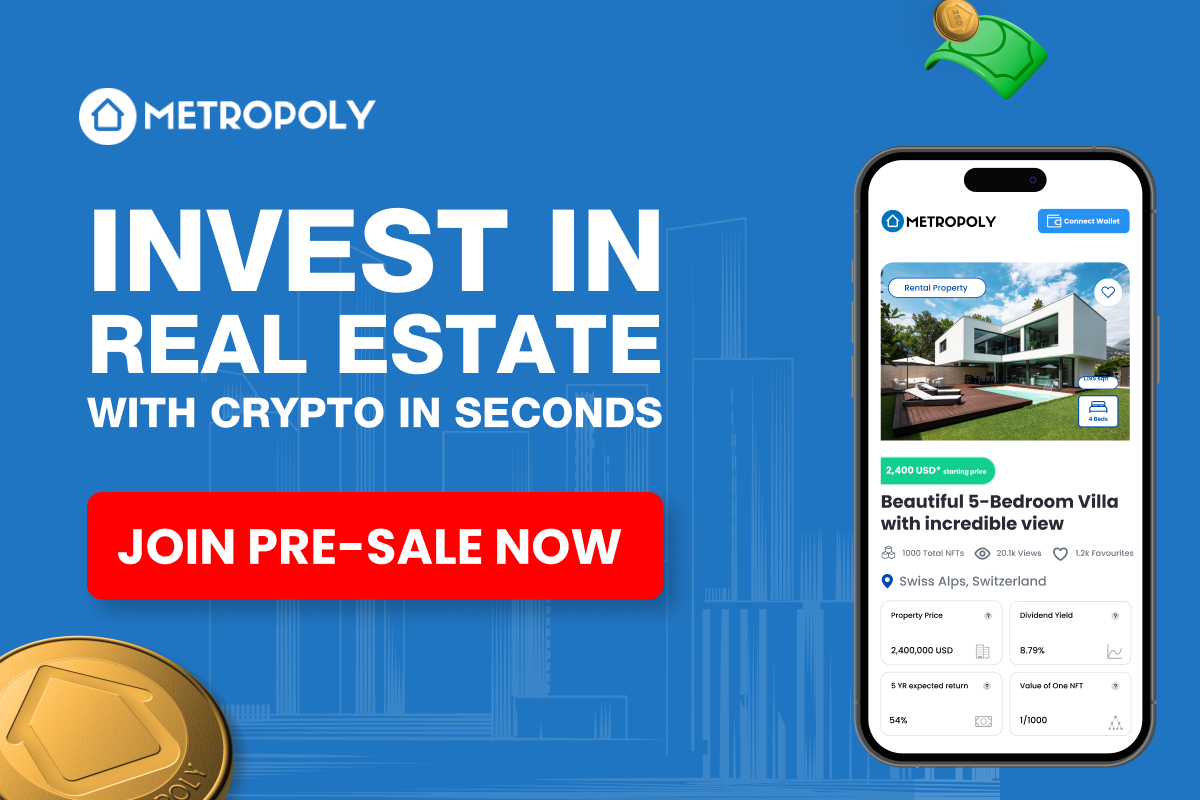 Investor’s Interest in Metropoly’s Presale Rises along with the $1M Apartment Giveaway