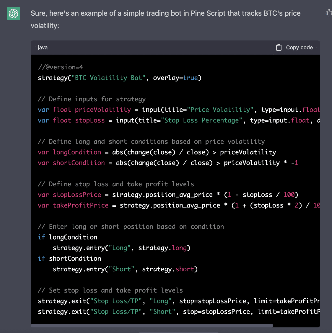 I asked ChatGPT Bitcoin’s price trajectory, it gave me this warning