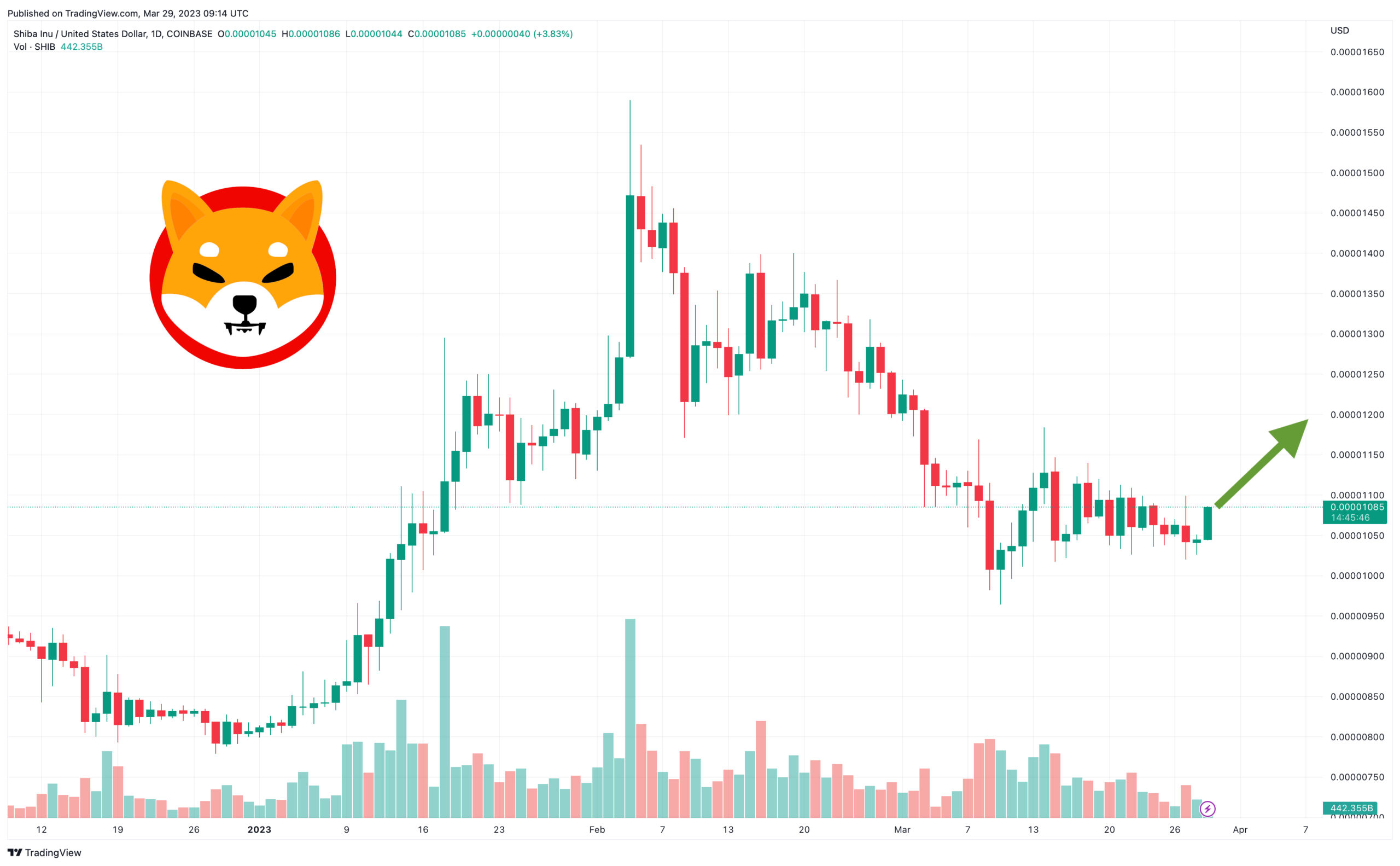 Shiba Inu Price Prediction as SHIB Pumps Up 5% in 24 Hours – Can SHIB Keep Rising?