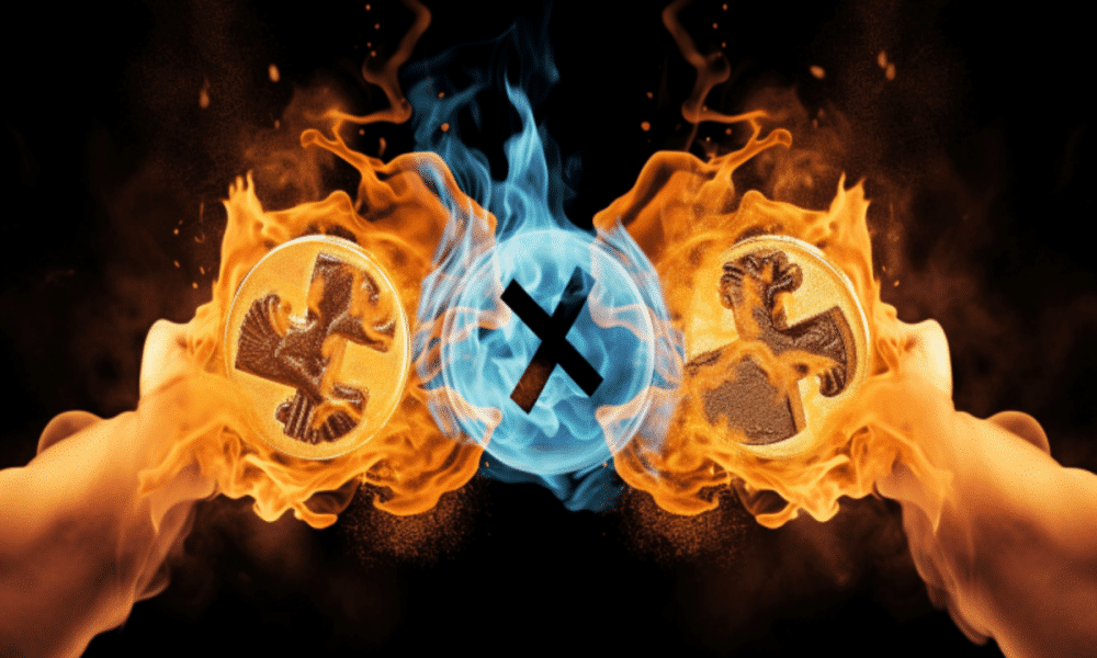 BTC vs XRP: Examining the correlation and clash of opinions